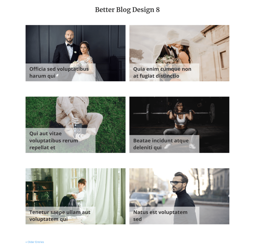 Better Blog Design 8 for Divi