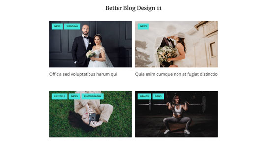 Better Blog Design 11 for Divi