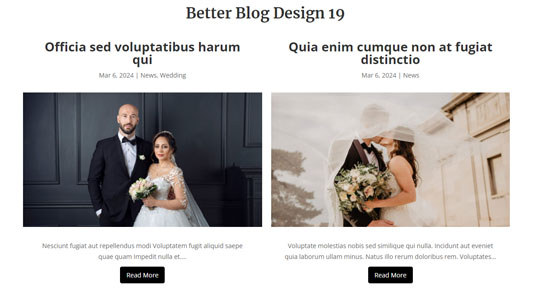 Better Blog Design 19 for Divi
