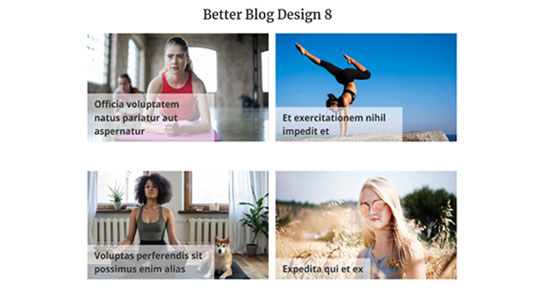 Better Blog Design 8 for Divi